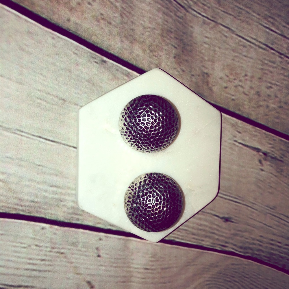 Gunmetal Earrings